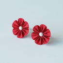 [ACCESSORY] CLOTH FLOWER KAINERI (RED) | TSUMAMI KANZASHI