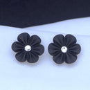 [ACCESSORY] CLOTH FLOWER KACHI (BLACK) | TSUMAMI KANZASHI