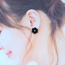 [ACCESSORY] CLOTH FLOWER KACHI (BLACK) | TSUMAMI KANZASHI