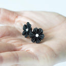 [ACCESSORY] CLOTH FLOWER KACHI (BLACK) | TSUMAMI KANZASHI