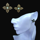 [ACCESSORY] CLOTH FLOWER LIGHT KHAKI | TSUMAMI KANZASHI | e TSUMAMI