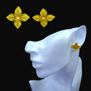 [ACCESSORY] CLOTH FLOWER CANARY COLORS | TSUMAMI KANZASHI | e TSUMAMI