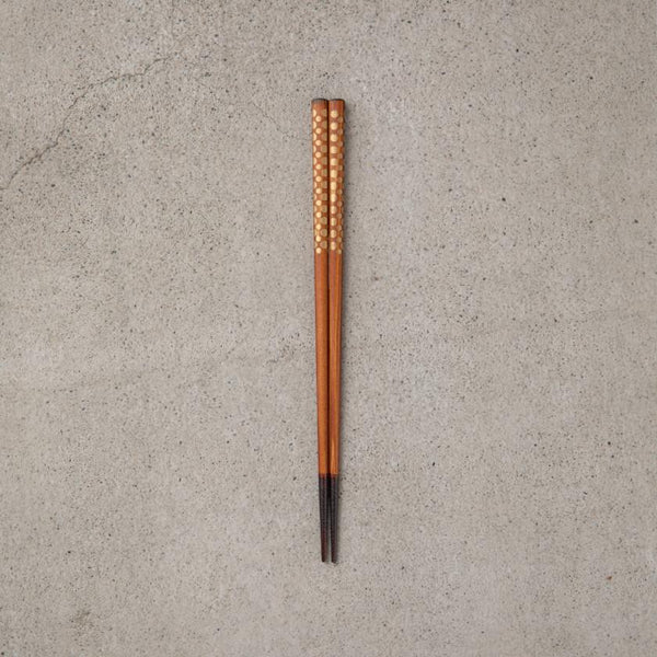 [筷子] mizutama棕色（1set）| 18禪|漆器