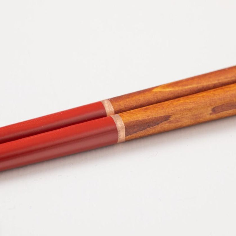 [筷子] rinakagane棕色（1set）| 18禪|漆器