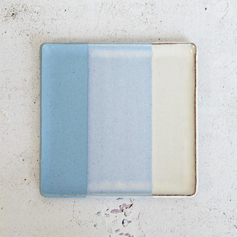 [SQUARE PLATE] 3 COLOR (M) | OTANI WARE | ONISHI TOKI