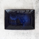 [SQUARE PLATE] INDIGO B (M) | OTANI WARE | ONISHI TOKI