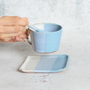 [TEA SET] -3 COLOR- CUP & SAUCER, SPOON | OTANI WARE | ONISHI TOKI