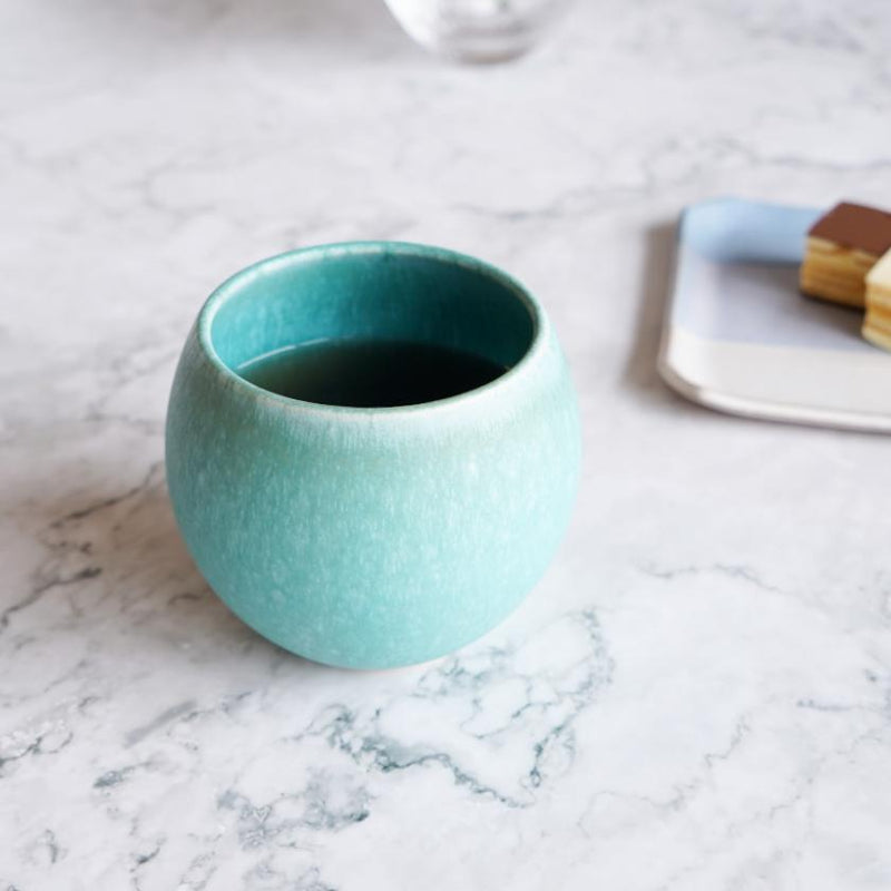 [CUP] TURQUOISE BLUE | OTANI WARE | OTANIYAKI TAMURA 1784