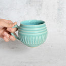 [MUG] TURQUOISE BLUE | OTANI WARE | OTANIYAKI TAMURA 1786