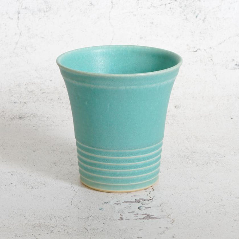 [FREE CUP] TURQUOISE BLUE | OTANI WARE | OTANIYAKI TAMURA 1789