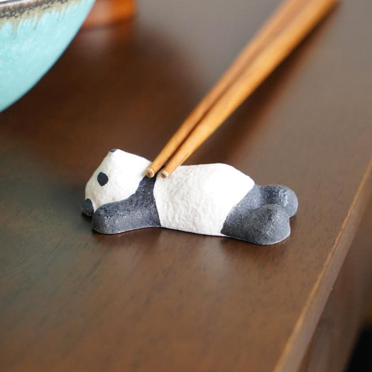 [CHOPSTICK REST] PANDA (2 PIECES) | OTANI WARE | OTANIYAKI TAMURA 1791