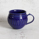[MUG 2 PIECES SET] TURQUOISE BLUE & LAPIS GLAZE | OTANI WARE | OTANIYAKI TAMURA 1795
