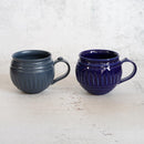 [MUG 2 PIECES SET] LAPIS GLAZE & INDIGO MATTE | OTANI WARE | OTANIYAKI TAMURA 1797