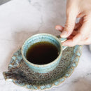 [DEMITASSE CUP & SAUCER] HEKIRYOKU KARATSU | UMEZATO GAMA | OTANI WARE