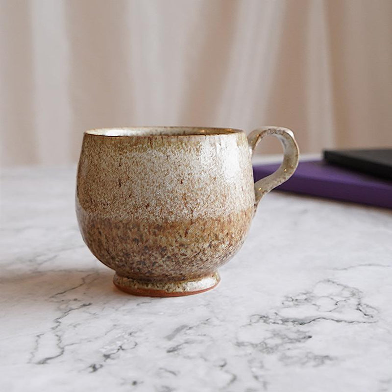 [COFFEE CUP] KESHI KARATSU | UMEZATO GAMA | OTANI WARE[Made to order: approx. 2 months delivery time]