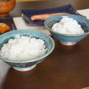 [RICE BOWL 2 PIECES SET] RURI KARATSU & HEKIRYOKU KARATSU | UMEZATO GAMA | OTANI WARE