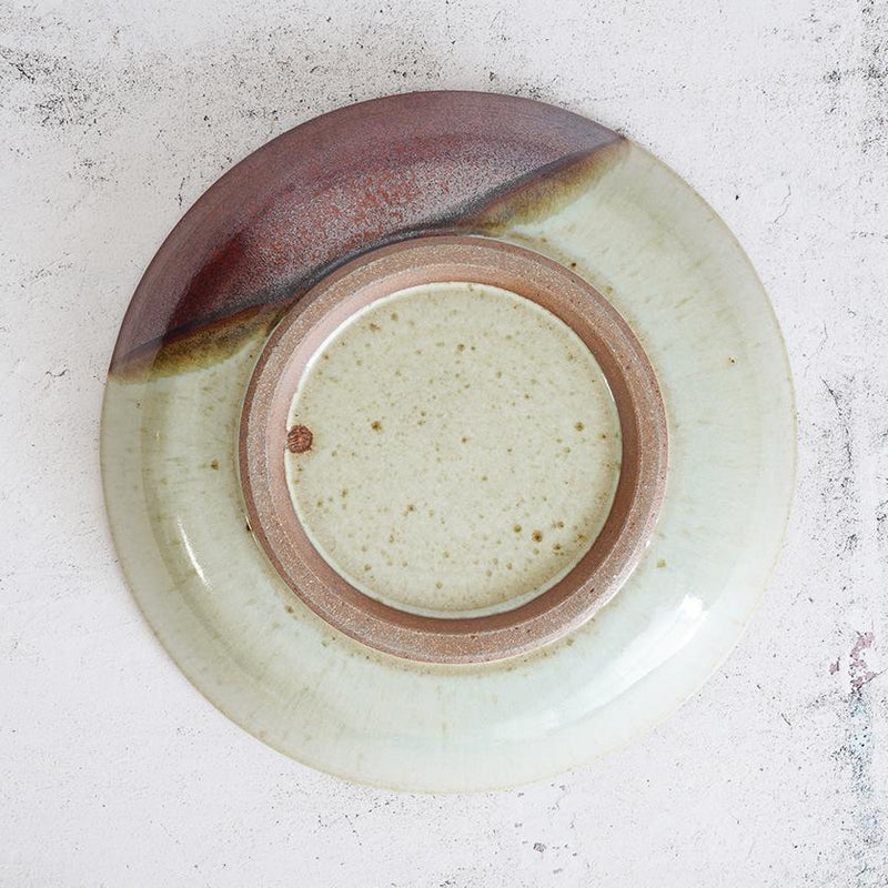 [BOWL] TWO-TONE COLOR (SHALLOW) | MORI TOKI | OTANI WARE