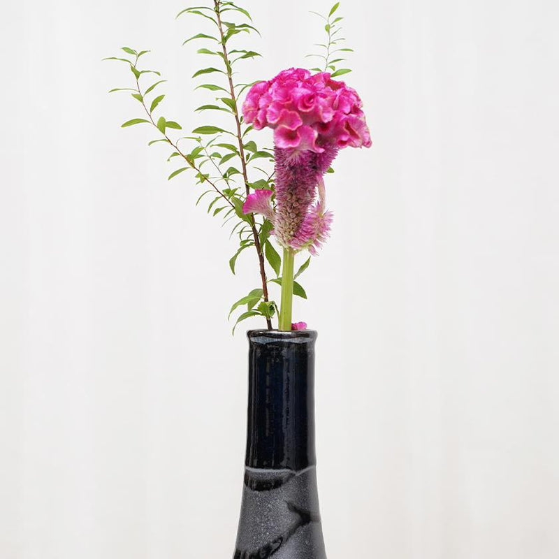 [VASE] INDIGO A (ONE-OF-A-KIND) | MORI TOKI | OTANI WARE