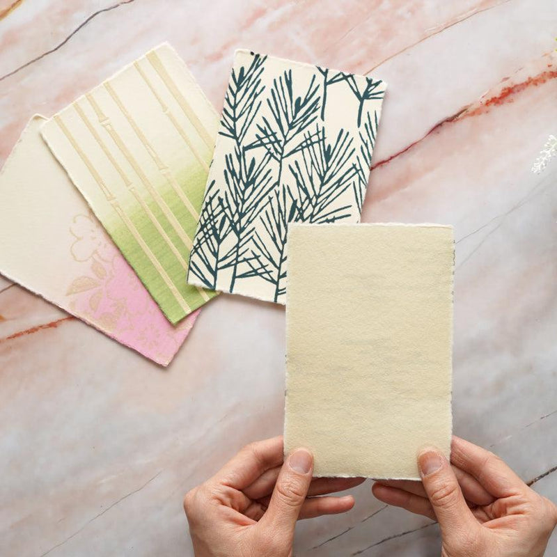 [POST CARDS] BAMBOO GRASS GREEN (1PIECE) | KARAGEN | KARAKAMI