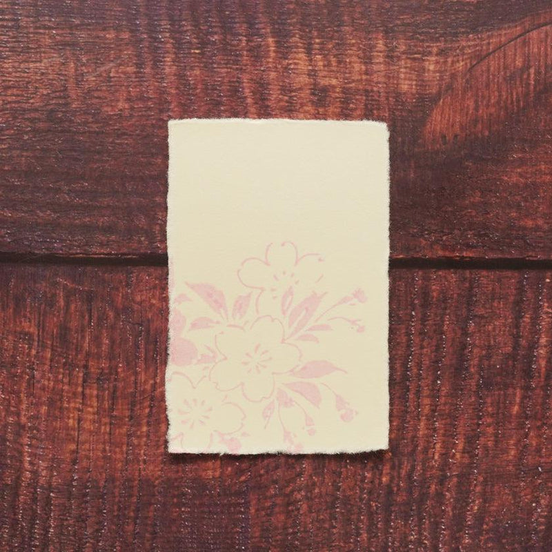 [POST CARDS] CHERRY BLOSSAM WHITE (1PIECE) | KARAGEN | KARAKAMI