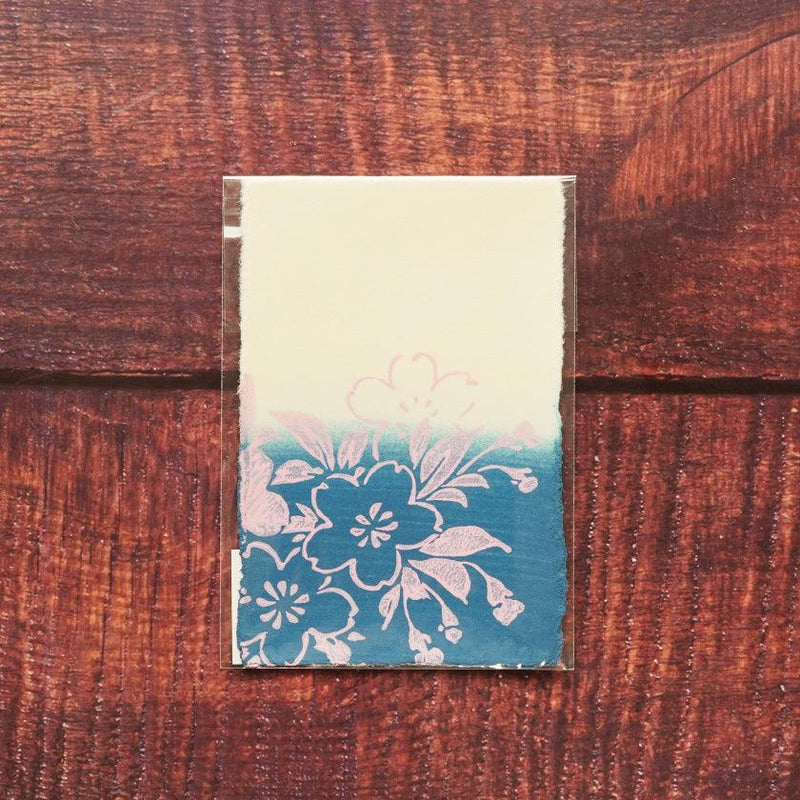 [POST CARDS] CHERRY BLOSSAM BLUE (3PIECES) | KARAGEN | KARAKAMI