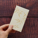 [STATIONERY] PETITE BAG BAMBOO GRASS GOLD (2 PIECES) | KARAGEN | KARAKAMI