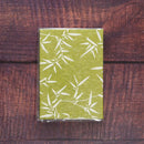 [STATIONERY] RED STAMP BOOK BAMBOO GRASS GREEN | KARAGEN | KARAKAMI