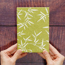 [STATIONERY] RED STAMP BOOK BAMBOO GRASS GREEN | KARAGEN | KARAKAMI