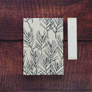 [STATIONERY] RED STAMP BOOK PINE TREE WHITE | KARAGEN | KARAKAMI