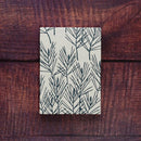 [STATIONERY] RED STAMP BOOK PINE TREE WHITE | KARAGEN | KARAKAMI