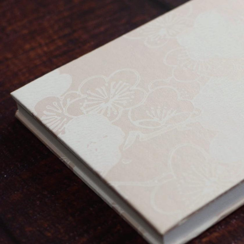 [STATIONERY] RED STAMP BOOK PLUM WHITE | KARAGEN | KARAKAMI