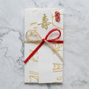 [STATIONERY] GIFT BAG WATER GOLD | KARAGEN | KARAKAMI