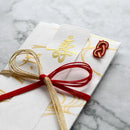 [STATIONERY] GIFT BAG WATER GOLD | KARAGEN | KARAKAMI