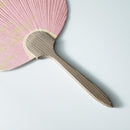 [HAND FAN] UCHIWA CLOUD PINK (L) | KARAGEN | KARAKAMI