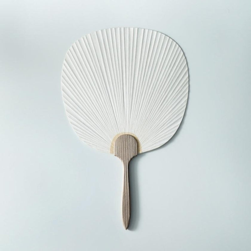 [HAND FAN] UCHIWA BAMBOO GRASS GREEN (L) | KARAGEN | KARAKAMI