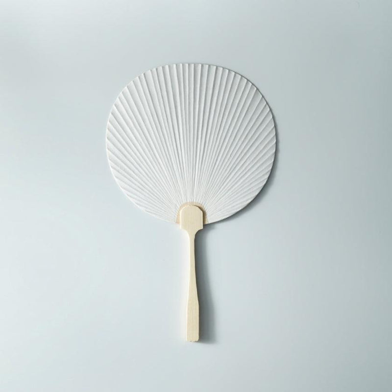 [HAND FAN] UCHIWA WATER BLUE (S) | KARAGEN | KARAKAMI