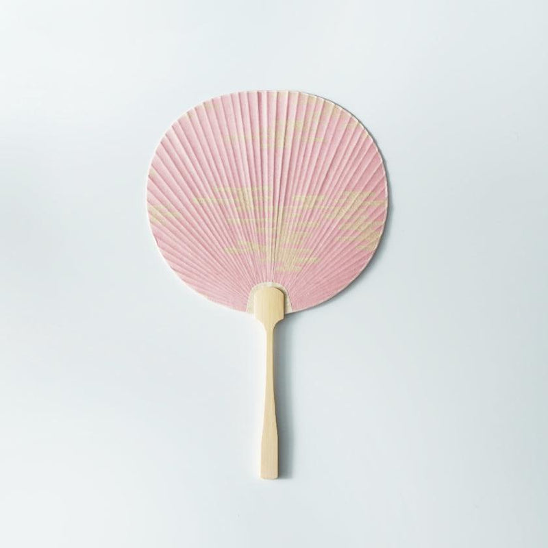 [HAND FAN] UCHIWA CLOUD PINK (S) | KARAGEN | KARAKAMI