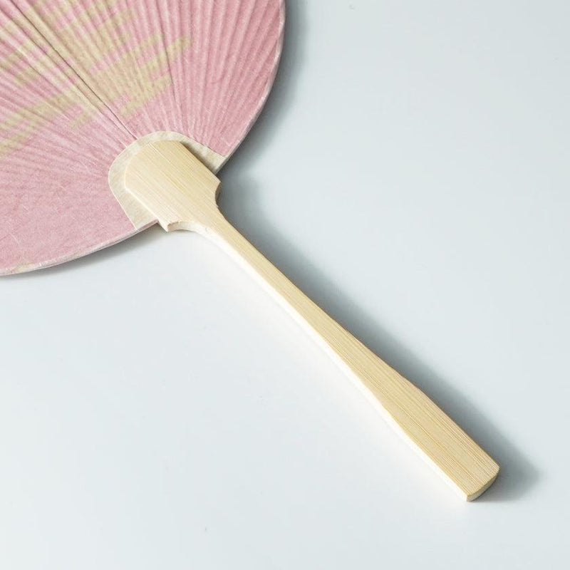 [HAND FAN] UCHIWA CLOUD PINK (S) | KARAGEN | KARAKAMI