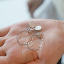 [EARRINGS] WHITE PORCELAIN SILVER | IMARI-ARITA WARES | 6.KILN