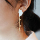 [PIERCED EARRINGS] HALF-MOON | IMARI-ARITA WARES | 6.KILN