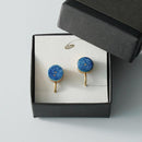 [EARRINGS] BLUE BOUQUET | IMARI-ARITA WARES | 6.KILN