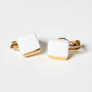 [EARRINGS] WHITE PORCELAIN (S) | IMARI-ARITA WARES | 6.KILN