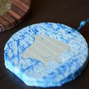 [INCENSE] KAORIMON BLUE (BIRD) | YUSHIMA-ART | DECORATIVE PAPER