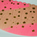 [ORIGAMI] PAPER SEASHELL BOWL BRUSH AND SQUARE RED | YUSHIMA-ART | DECORATIVE PAPER