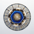 [ROCKS GLASS] WHISKEY GLASS KASANEIROME OGIKU (CHRYSANTHEMUM IN ABUNDANCE) | EDO KIRIKO | KAGAMI CRYSTAL