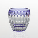 [SAKE CUP] SAKE CUP CHRYSANTHEMUM BY SATOSHI NABETANI MASTER OF TRADITIONAL CRAFTS | EDO KIRIKO | KAGAMI CRYSTAL