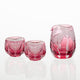 [SAKE BOTTLE] SAKE SET KAGURA BY TATSUYA NEMOTO MASTER OF TRADITIONAL CRAFTS | EDO KIRIKO | KAGAMI CRYSTAL