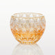 [SAKE CUP] FUKA (DAZZLING WIND) BY JUNICHI NABETANI MASTER OF TRADITIONAL CRAFTS | EDO KIRIKO | KAGAMI CRYSTAL