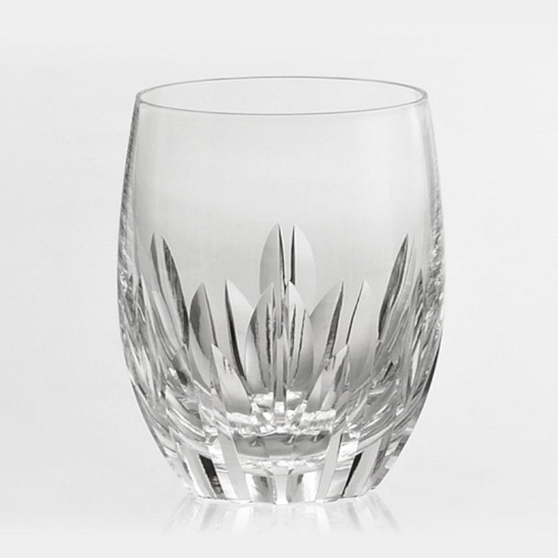 [岩石玻璃]威士忌玻璃D |江戶切割玻璃|卡加米水晶