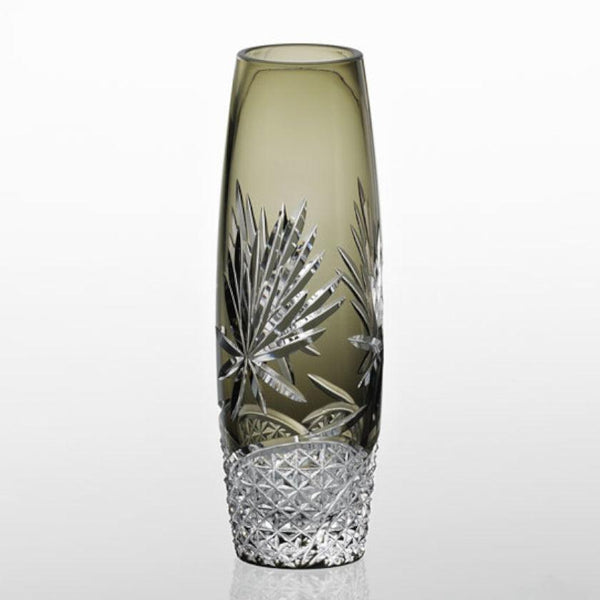 [花瓶]一朵花夜間盛開的蠟狀|江戶切割玻璃|卡加米水晶